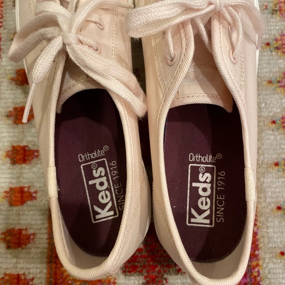 Keds Platform Triple Kick Colorblock Light Pink Sneaker - Picture 6 of 7